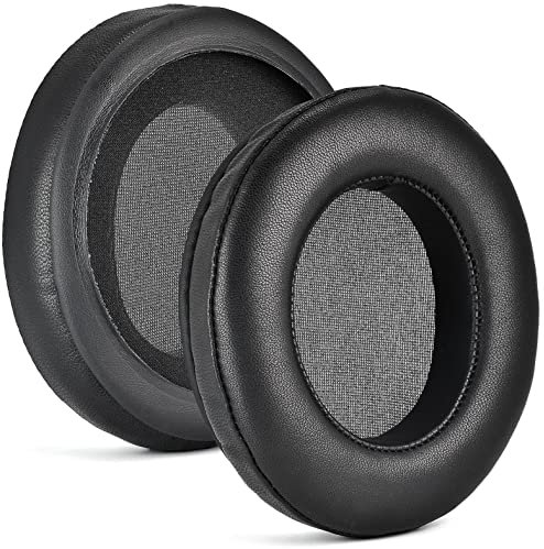 XBERSTAR Ersatz-Ohrpolster für Razer Nari/Ultimate/Essential, Kraken Tourname Headset, Ohrpolster (schwarz)