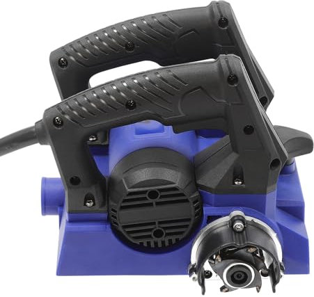 Raboteuse électrique, raboteuse murale électrique, 1300 W, raboteuse portative avec câble jusqu'à 4 mm de profondeur, pour ponçage de mastic, blanchiment, peinture