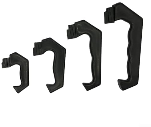 Replacement Handle for 1 3 6 9 12 Cups Coffee Espresso Moka Pot, Plastic Moka Pot Handle, Black(9-12 Cup)