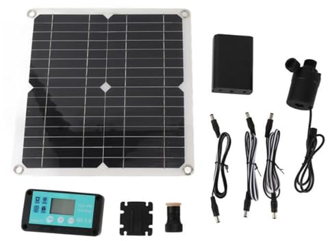 HENGJINGTR Kit de Panneau Solaire 1000W, Complete12v Puissance polycristalline Générateur Solaire Rechargeable extérieur Portable pour la Maison