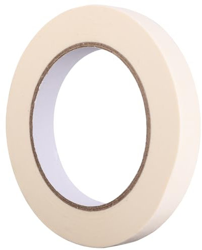 Gosknor Cinta Adhesiva para Artistas, 50m de Largo Blanca Paquetes de Cinta de Artista Cinta para Pintar con Acuarela Cinta para Enmarcar Lienzos Regalo para Amantes de la Pintura (1,52 cm de Ancho)