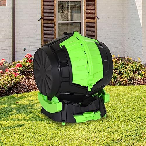 UJCHVHN Casa Giardino Composter Tumbling 49.5x44.5x57 cm 50 L