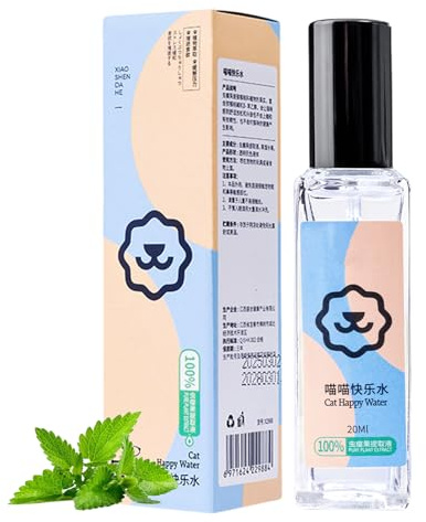 Spray d' à chat d'intérieur - Spray de solution relaxante pour chats - Nébuliseur d' à chat 20 ml pour activité jouet et lit