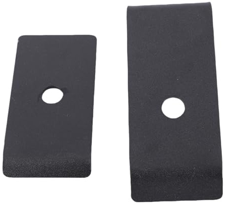 Fockety Mesh Panel Mounting Kit, Weather Proof Sturdy Carbon Steel Fence Fasteners Bracket Set with Screws, Fence Fasteners Grid Mounting Kit for Concrete Wood Metal Surfaces