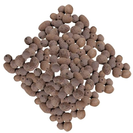 Anneome Ceramsite Drenante in Argilla 1 kg Ciottoli Assorbenti per Giardinaggio Fondo Traspirante per Vaso e Coltivazione Senza Terra per Piante Succulente e Acquari