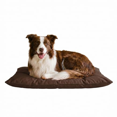 Elegant Hundekissen Maxy, Braun, 60x100cm