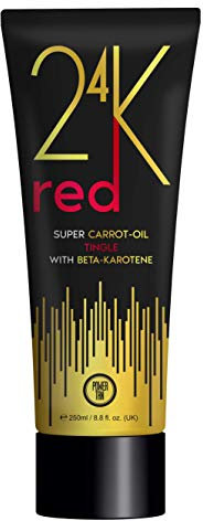 Power Tan 24K Red Tingle Sunbed Tanning Lotion Accelerator 250ml