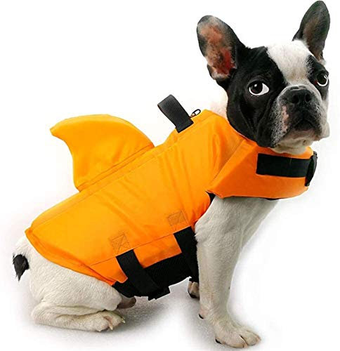 DHGTEP Rettungswesten für Hunde Schwimmweste Hund/Schwimmhilfe für Hunde/Schwimmweste Hund Gelb (Color : XL)