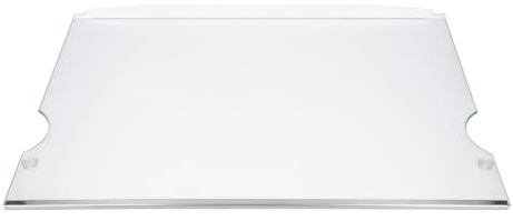 easyPART passend für LIEBHERR 7272810 Glasplatte 430x340mm mit Leisten für | Kühlschrank, Glasboden, Zierleiste vorne, Zierleiste hinten, Kühlschrankfach, Ablage, Kühlschrankzubehör, Glasabdeckung