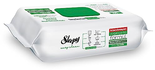 Sleepy Easy Clean Oberflächenreinigungstuch Putztücher 1 Pack 100 Blatt Weisser Seifenzusatz