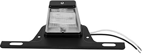 NIVEL Universal Golf Cart Rear License Plate Holder with 12V LED Light | Compatible with EZGO, Club Car, Yamaha Golf Cart Models