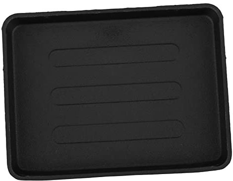 Garneck Gusseiserne Grillplatte Rechteckig Hochdicht Grillpfanne Robust Für Outdoor Bbq Und Teppanyaki Leicht Zu Reinigen Langlebig Für Holzkohlegrill Und Fleischzubereitung