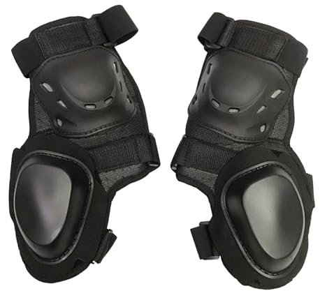 JISADER Motorrad-Knieschoner, Protektoren, Knieschützer, Motorrad-Beingamaschen, Knieschützer für Snowboarden, Outdoor-Reiten, Skating