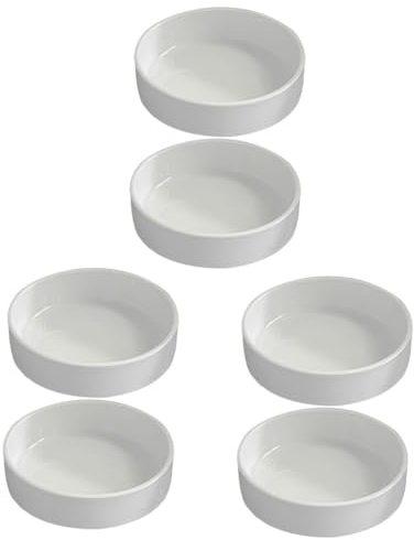 Supvox 6stücke Runde Keramikuntersetzer Für Pflanzen Wasserspeicherplatte Für Blumentöpfe Für Bonsai Und Zimmerpflanzen Schützt Oberflächen Vor Wasser Und Schmutz