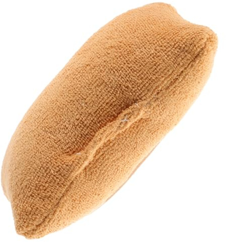 Orange Fingertrennpad Handgriffpolster aus Frotteestoff | Fingertrainingspads für Hand und Finger, Atmungsaktiv und Feuchtigkeitsabsorbierend, Spezielle Form