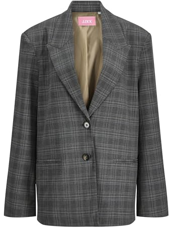 Jack & Jones Jxellis Boyfriend Blazer TLR, Gris Oscuro, L