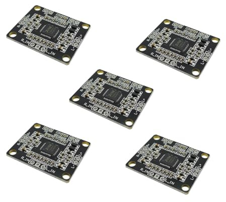 PAM8610 2 * 15W Digital Dual Channel Stereo Audio Amplifier Board AMP Class D 12V 5pcs