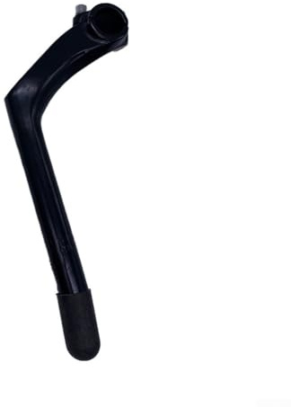 HpLive Potence de guidon en forme de col de cygne - Potence de vélo - 180 x 100 mm - Alliage d'aluminium - Pour fourche de 22,2 mm - Noir - Pince de guidon 25,4 mm
