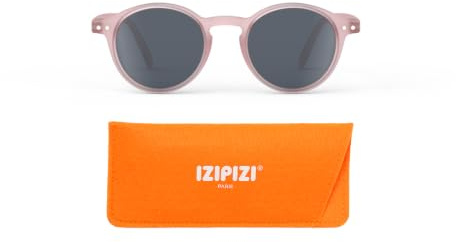 IZIPIZI CHILD #D Kids Sunglasses Ages 3-5 Years - Polarized, Pink | Pantos Shades For Kids, Designed In Paris, 100% UV Category 3 Protection, Bio-Based Frame, Grey Lenses