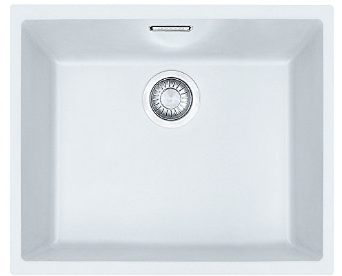 Franke Tectonite Sirius 110-50 125.0331.033 - Fregadero empotrable, color blanco