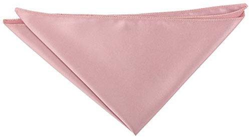 DQT Einstecktuch aus Satin, einfarbig, für Hochzeiten