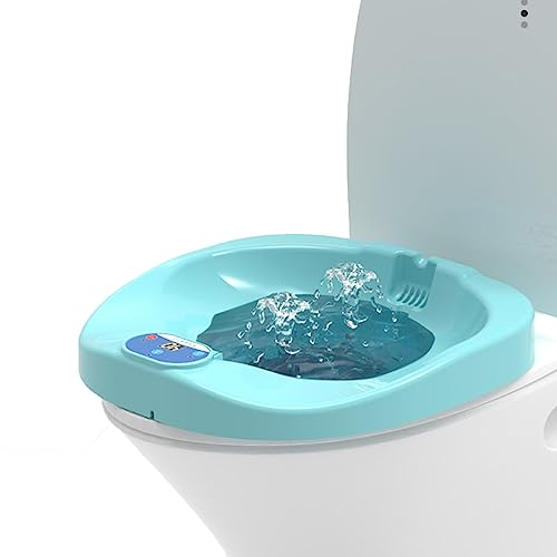 Vasca per Semicupio Bidet Portatile per WC Universale Bidet Portatile per Donne in Gravidanza Rialzo WC E Bidet in per Anziani E Disabili Adatto A Tutti I WC Standard