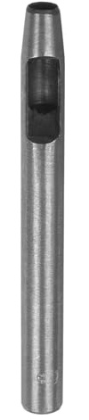 sourcing map Lochstanzer für Leder, 6,5 mm, rund, für Gürtelstanzer, Karbonstahl, Einzelstanzer für Uhrengürtel, zum Schneiden von Leder, Handwerk, Gummi, Papier, Stoff, Kunststoff, weiches Material