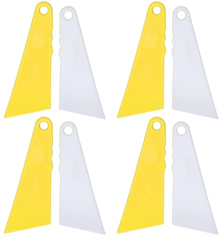 Miskall Kunststoff-Kleberverteiler, Wiederverwendbar, Angenehm Anzufühlen, Klebeapplikator, Dünn, Dehnbar, 8 Stück Für DIY-Lederhandwerk