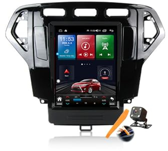 Ts7,YLOXFW Autoradio Stereo Android 14.0 Navi für Mondeo 2007-2010 Sat GPS Navigation 9.7 Zoll Cartablet DVD Multimedia Player FM BT Receiver mit Carplay 4G 5G WiFi DSP SWC