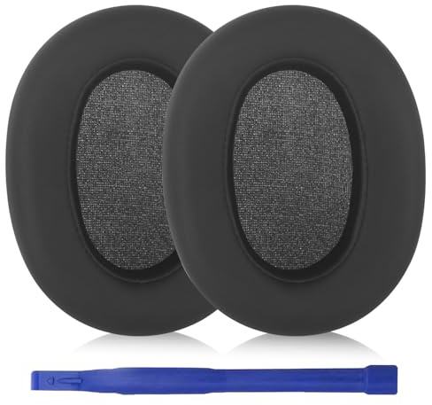 Aiivioll Replacement Ear Pads for Sony ULT WEAR/WH-ULT900N Over-Ear Noise-Canceling Headphones Protein Leather Ear Pads with Sound-Isolating Foam Comfortable and Soft-Fitting Ear Pads (Black)