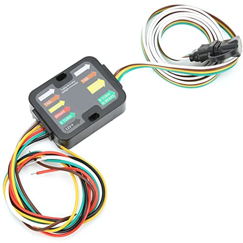 Greensen Calco del Pendente -Kit Convertitore di Convertitore per Estrattori per Rimorchi per Accessori per L'autostop con Cablaggio 60 Pollici