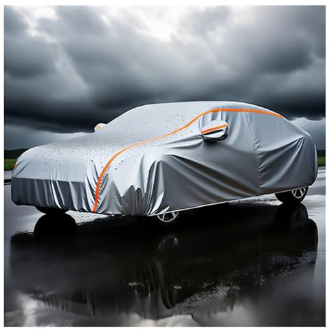 Housse de Voiture pour Honda Prelude INX 1989-1991, Bâche de Voiture imperméable, résistante à la Pluie et à la Neige par Tous Les Temps, résistante aux UV, au Vent et aux déchirures