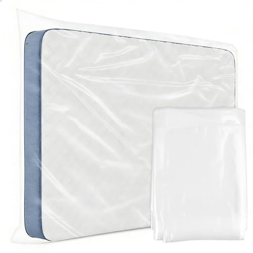Funda Plastico Colchon, 150×240×35 cm Bolsa de Colchón Plástico