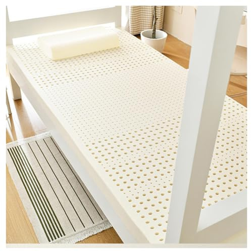 100% Naturlatex-Matratze, Bambuskohle-Latex-Matratze, Kompression Und Keine Verformung, Wabenporen-Belüftung, Weich Und Bequem,2in,160x200cm(63x79in)