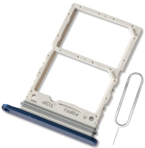 ExtKry SIM Kartenfach für Samsung Galaxy Z Flip7 Dual SIM Tray,Blau | Originalqualität SIM Karte Rahmen Kartenhalter Card Tray Dual SIM Tray mit SIM Pin.