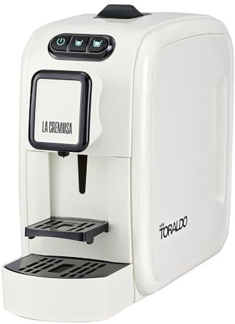 TORALDO LA CREMOSA | COFFEE MACHINES |Macchina da caffe a cialde ese 44mm (Bianca)