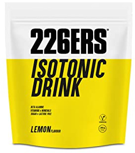 226ERS Isotonic Drink, Bevanda Isotonica in Polvere, Bevanda Sportiva con Sali Minerali e Beta Alanina per l'Idratazione, Senza Glutine, Gusto Limone, 500 gr