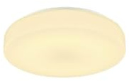 SLV luminaria de superficie de pared y techo LIPSY 40 Drum CW/Iluminación de interior de techo y pared, proyector de techo / IP44 3000/4000 K 18 W 1800 / 2000lm blanco 120 grados