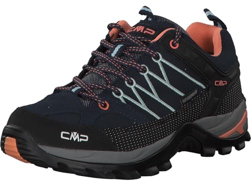 CMP Rigel Low, Trekking- & Wanderhalbschuhe, Blau (B.Blue-Giada-Peach 92AD), 39 EU (5 UK)