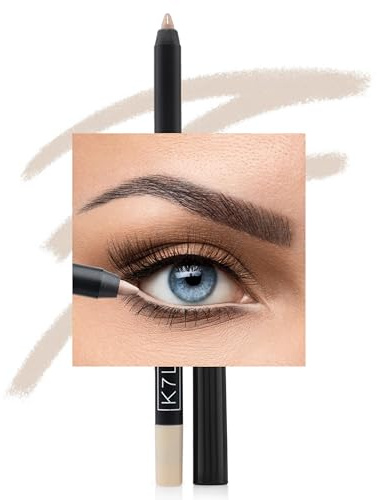 K7L Nude Waterline Eyeliner Pencil, Awake Eye Look, Longwear, Creamy, Waterproof