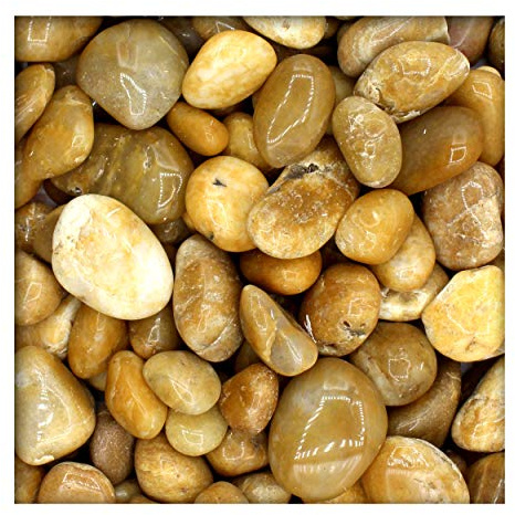 Kieskönig Varianten Glanzkies gelb 2/3 cm (5 kg Sack) 10 kg