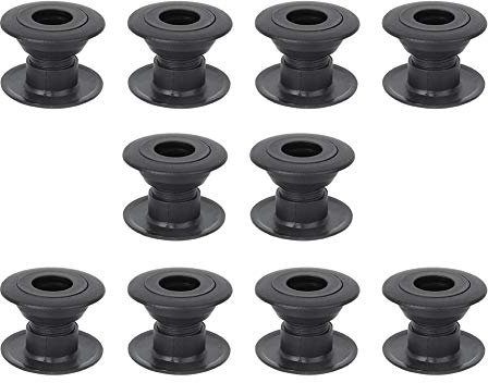 KIMISS 10 Paar Kicker, 5529 Kickerlager 15,8 Mm Viavito Kickertisch Ball Game Teile Kickerlager, mit Stahl
