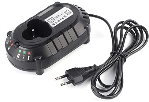 Caricabatterie al litio, uscita 12V Caricabatterie intelligente universale ignifugo per batterie al litio 100-240V per DF330DWE per per DF030D Elettronica di consumo