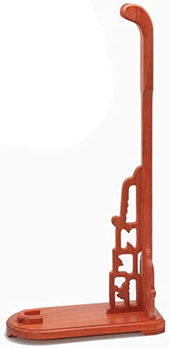 Innovation Schwertständer Holz Vertikaler Schwertständer Ständer, Schwerthalter Halterung Haken Für Japanische Samurai Katana Wakizashi Tanto Standard Schwerter Waffenständer