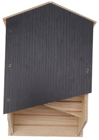Fledermauskasten, Fledermaushaus aus Holz. Einfache Installation für die Terrasse