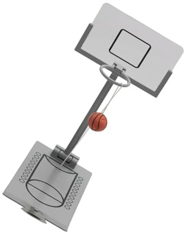 UPKOCH Jouet De Basket-Ball Portable De Bureau Jeu De Décompression Jouet De Sport Facile à Plier Et Ranger