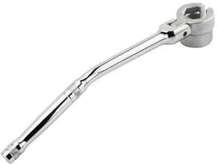 Kdouehg 2 in 1 Hexagonal Dodecagonal Wrench Oxygen Sensor Socket Wrench Oxygen Sensor Socket Removal Tool