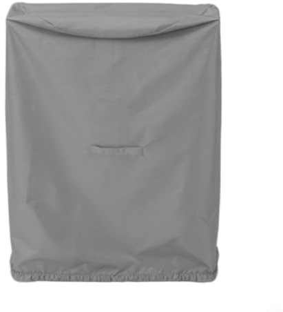 GLFLOW Copertura protettiva impermeabile, in tessuto Oxford impermeabile, per spaccalegna, 85 x 85 x 110 cm, grigio, protezione per tutte le stagioni