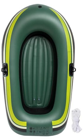 Schlauchboote – Robustes 2-Personen-PVC-Schlauchkajakboot zum Angeln, Fischerboot, aufblasbares Schlauchboot, Tauchen – luftdichtes Boot, Schwimmkörper zum Angeln, Jagen oder Spielen im Pool, Flusstei