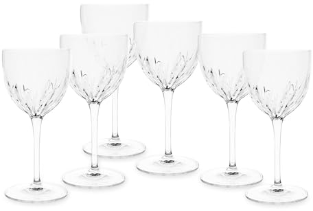 Bormioli BOL181248 Lot de 6 verres mixology Nick & Nora 15 cl